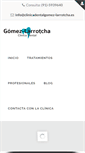 Mobile Screenshot of clinicadentalgomez-larrotcha.es